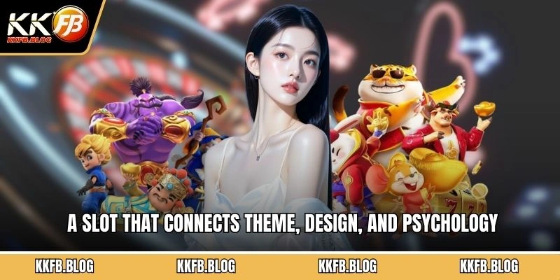 A slot that connects theme, design, and psychology