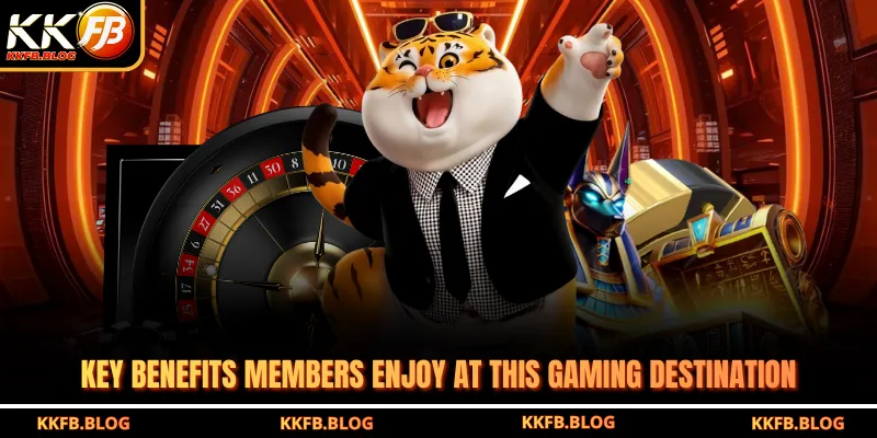 Key benefits members enjoy at this gaming destination