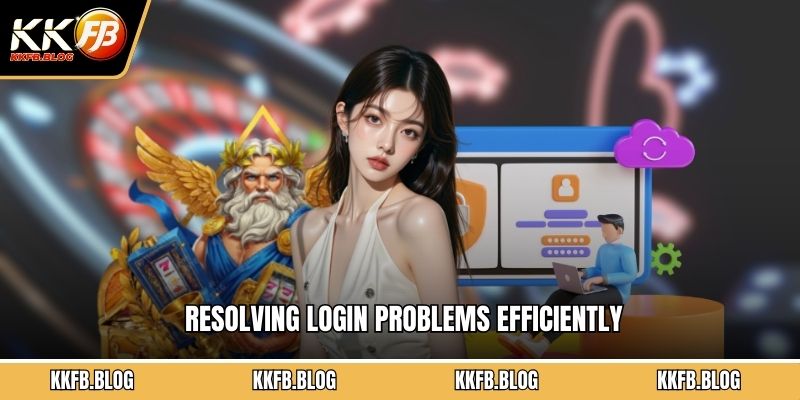 Resolving login problems efficiently