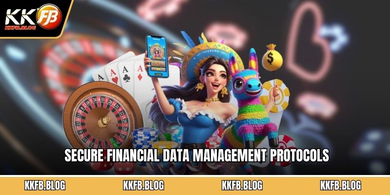 Secure financial data management protocols