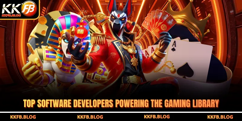 Top software developers powering the gaming library