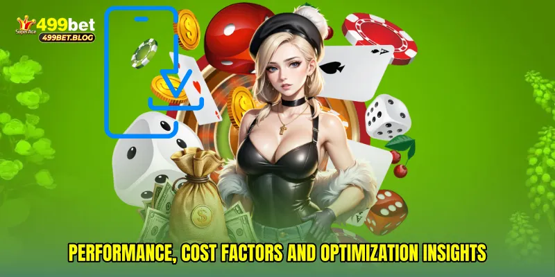 Performance, cost factors and optimization insights