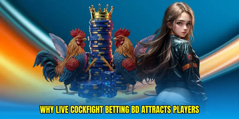 Why Live cockfight betting BD attracts players
