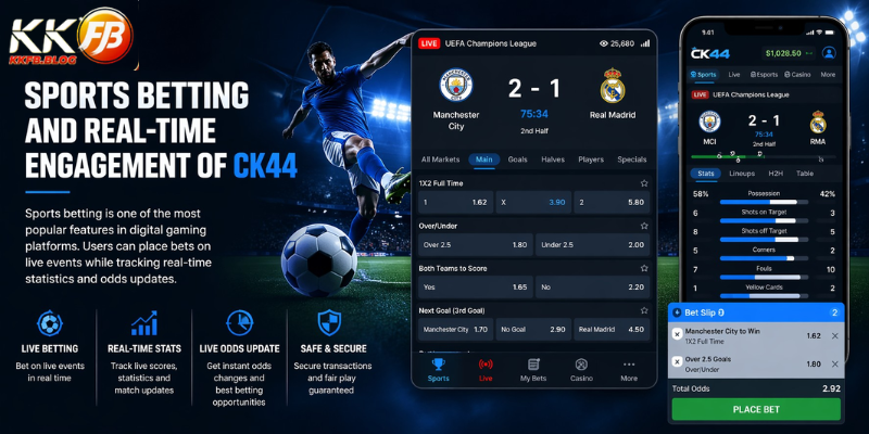 Sports Betting and Real-Time Engagement