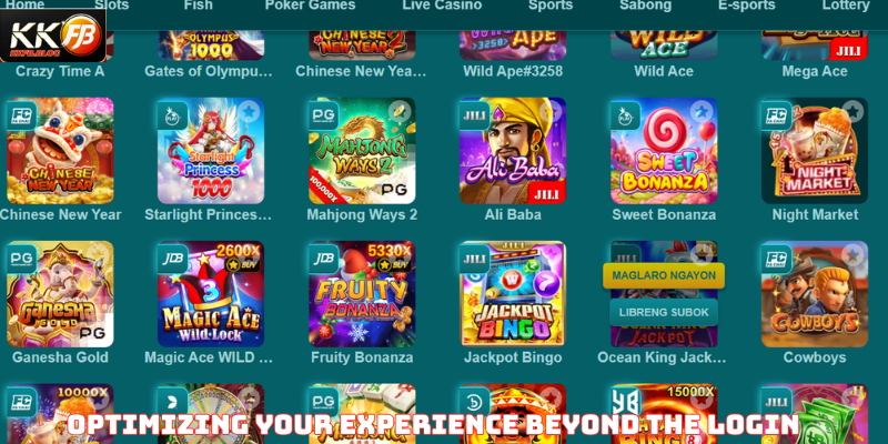 Optimizing Your Experience Beyond the Login