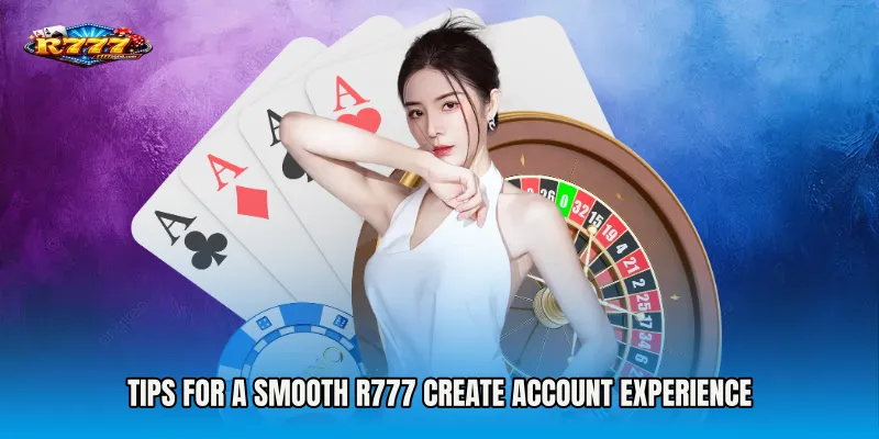 Tips for a Smooth R777 Create Account Experience