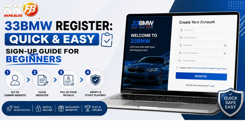 33bmw Register: Quick & Easy Sign-Up Guide for Beginners
