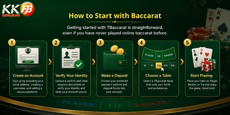 How to Start with Baccarat